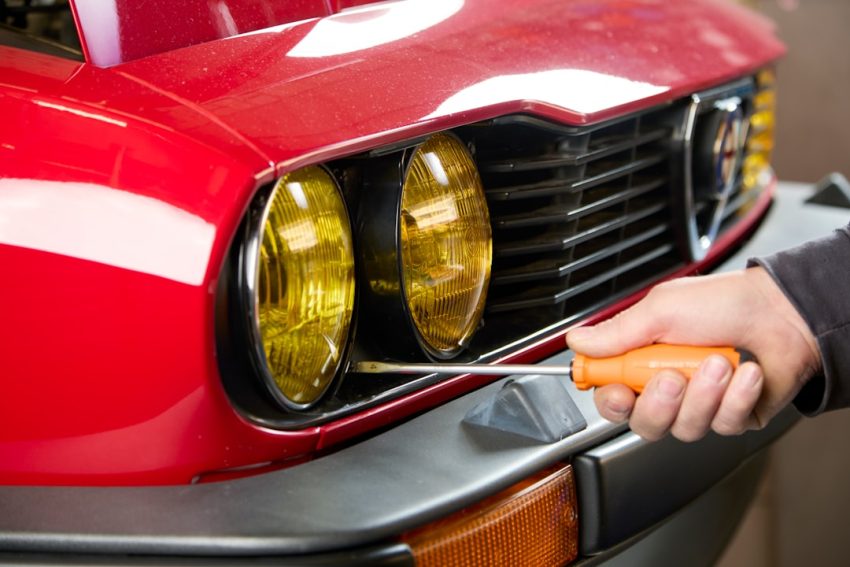 Photo car maintenance