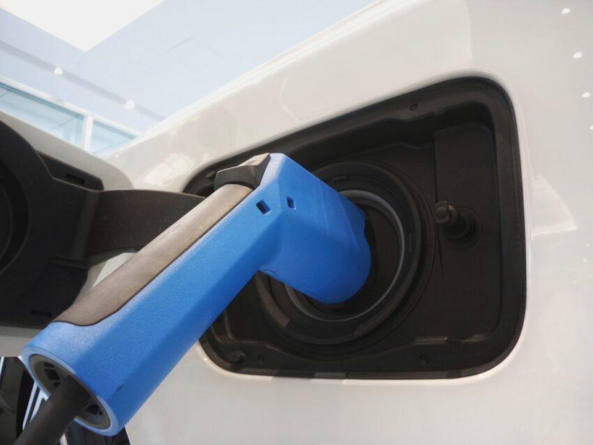 Photo electric car range test