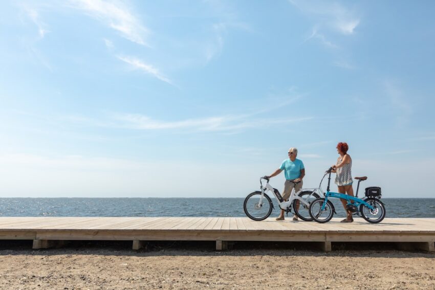 Photo electric motorcycles